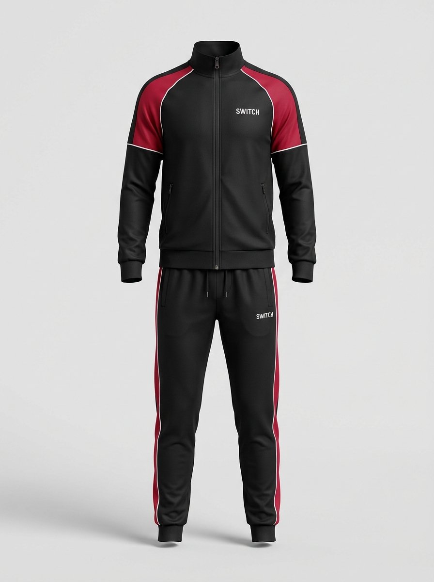 SWITCH Boys Full-Zip Tracksuit Set