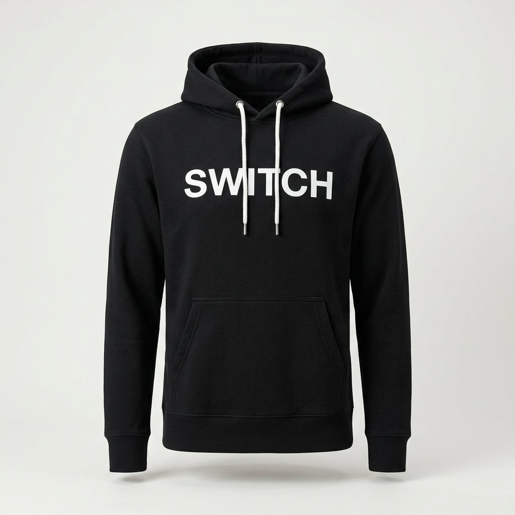 SWITCH Men's Classic Drawstring Kangaroo Hoodie